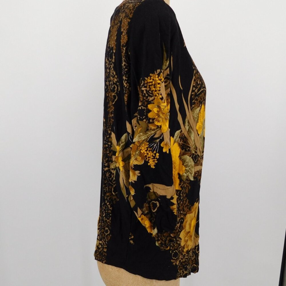 Lot Of 2 Kyu pi te (Korean Brand) Women Multicolor Floral Blouse NO SIZE TAG - Picture 12 of 14